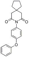 8-(4-PHENOXYPHENYL)-8-AZASPIRO[4.5]DECANE-7,9-DIONE Struktur