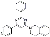 2-(2-PHENYL-6-PYRIDIN-4-YLPYRIMIDIN-4-YL)-1,2,3,4-TETRAHYDROISOQUINOLINE Struktur