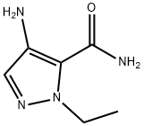 4-AMINO-2-ETHYL-2 H-PYRAZOLE-3-CARBOXYLIC ACID AMIDE Struktur