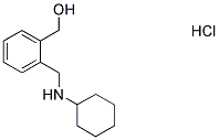 (2-CYCLOHEXYLAMINOMETHYL-PHENYL)-METHANOL HYDROCHLORIDE Struktur