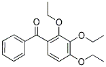 2,3,4-TRIETHOXYBENZOPHENONE Struktur