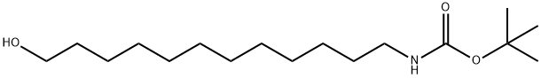 12-(T-BOC-AMINO)-1-DODECANOL Struktur