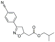 ISOBUTYL-3-(4-CYANOPHENYL)-4,5-DIHYDRO-5-ISOXAZOLE ACETATE