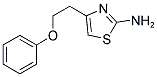 4-(2-PHENOXYETHYL)-1,3-THIAZOL-2-AMINE Struktur