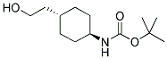 TERT-BUTYL TRANS-4-(2-HYDROXYETHYL)CYCLOHEXYLCARBAMATE Struktur