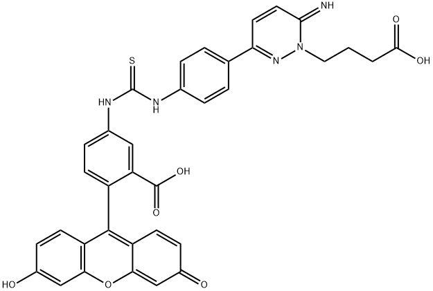 FLUORESCEINYL GABAZINE, BROMIDE Struktur