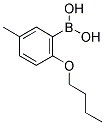 2-BUTOXY-5-METHYLPHENYLBORONIC ACID Struktur