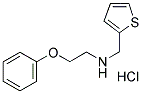 2-PHENOXYETHYL-2,2'-THENYLAMINOETHANE, HYDROCHLORIDE Struktur