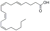 5(E),8(Z),11(Z),14(Z)-EICOSATETRAENOIC ACID Struktur