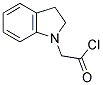 2,3-DIHYDRO-1-INDOLEACETYL CHLORIDE Struktur