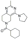 CYCLOHEXYL-(2-METHYL-4-PYRROLIDIN-1-YL-7,8-DIHYDRO-5H-PYRIDO[4,3-D]PYRIMIDIN-6-YL)-METHANONE Struktur