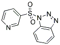 1-(3-PYRIDINYLSULFONYL)-1H-BENZOTRIAZOLE Struktur