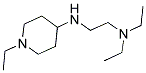 N,N-DIETHYL-N'-(1-ETHYL-PIPERIDIN-4-YL)-ETHANE-1,2-DIAMINE Struktur