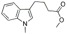 METHYL 4-(1-METHYL-1H-INDOL-3-YL)BUTANOATE Struktur