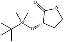 (-)-(3S)-3-([TERT-BUTYL(DIMETHYL)SILYL]OXY)DIHYDROFURAN-2(3H)-ONE Struktur