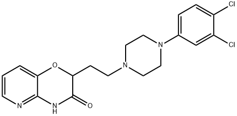 2-(2-[4-(3,4-DICHLOROPHENYL)PIPERAZINO]ETHYL)-2H-PYRIDO[3,2-B][1,4]OXAZIN-3(4H)-ONE Struktur