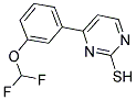 4-(3-DIFLUOROMETHOXY-PHENYL)-PYRIMIDINE-2-THIOL Struktur