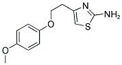 4-[2-(4-METHOXYPHENOXY)ETHYL]-1,3-THIAZOL-2-AMINE Struktur