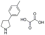 3-(4-METHYLPHENYL)PYRROLIDINE OXALATE Struktur