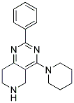 2-PHENYL-4-PIPERIDIN-1-YL-5,6,7,8-TETRAHYDROPYRIDO[4,3-D]PYRIMIDINE Struktur