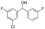 3-CHLORO-3',5-DIFLUOROBENZHYDROL Struktur