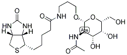 BIOTIN-2-ACETAMIDO-2-DEOXY-BETA-D-GALACTOPYRANOSIDE Struktur