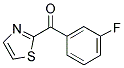 2-(3-FLUOROBENZOYL)THIAZOLE Struktur