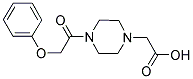 [4-(PHENOXYACETYL)PIPERAZIN-1-YL]ACETIC ACID Struktur