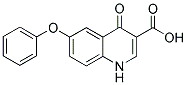 4-OXO-6-PHENOXY-1,4-DIHYDRO-QUINOLINE-3-CARBOXYLIC ACID Struktur