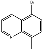 5-BROMO-8-METHYL-QUINOLINE Structure