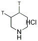 PIPERIDINE, [3,4-3H] HYDROCHLORIDE Struktur