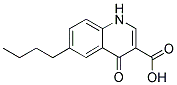 6-BUTYL-4-OXO-1,4-DIHYDRO-QUINOLINE-3-CARBOXYLIC ACID Struktur