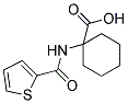 1-[(THIEN-2-YLCARBONYL)AMINO]CYCLOHEXANECARBOXYLIC ACID Struktur