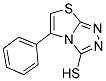 5-PHENYL[1,3]THIAZOLO[2,3-C][1,2,4]TRIAZOLE-3-THIOL Struktur