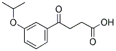 4-(3-ISO-PROPOXYPHENYL)-4-OXOBUTYRIC ACID Struktur