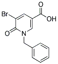 1-BENZYL-5-BROMO-6-OXO-1,6-DIHYDRO-3-PYRIDINECARBOXYLIC ACID, , 結(jié)構(gòu)式