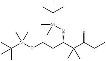 (5S)-5,7-BIS-[(TERT-BUTYLDIMETHYLSILYL)OXY]-4,4-DIMETHYLHEPTAN-3-ONE