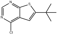 6-TERT-BUTYL-4-CHLOROTHIENO[2,3-D]PYRIMIDINE