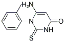 6-AMINO-1-(2-METHYLPHENYL)-2-THIOXO-2,3-DIHYDRO-4(1H)-PYRIMIDINONE Struktur