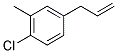 3-(4-CHLORO-3-METHYLPHENYL)-1-PROPENE Struktur