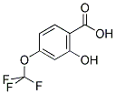 2-HYDROXY-4-TRIFLUOROMETHOXY-BENZOIC ACID Struktur