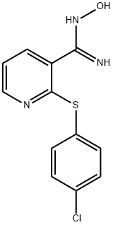 2-[(4-クロロフェニル)スルファニル]-N'-ヒドロキシ-3-ピリジンカルボキシイミドアミド price.