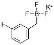 Potassium Trifluoro(3-Fluorobenzyl)Borate Struktur