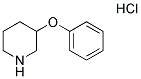 3-PHENOXYPIPERIDINE HYDROCHLORIDE Struktur