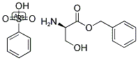 D-SERINE BENZYL ESTER BENZENESULFONATE Struktur