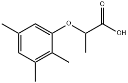 2-(2,3,5-TRIMETHYLPHENOXY)PROPANOIC ACID Struktur