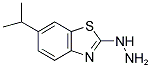 2-HYDRAZINO-6-ISOPROPYL-1,3-BENZOTHIAZOLE Struktur