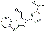 2-(3-NITRO-PHENYL)-BENZO[D]IMIDAZO[2,1-B]THIAZOLE-3-CARBALDEHYDE Structure