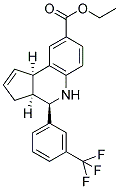 ETHYL (3AS,4R,9BR)-4-[3-(TRIFLUOROMETHYL)PHENYL]-3A,4,5,9B-TETRAHYDRO-3H-CYCLOPENTA[C]QUINOLINE-8-CARBOXYLATE Struktur