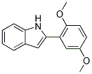 2-(2,5-DIMETHOXY-PHENYL)-1H-INDOLE Struktur